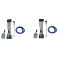 thumbnail image 1 of 2X for 2011-2018 Factory Radio Add A Subwoofer Amplifier Adapter Plug and Play Harness,2 x Harness, 1 of 6