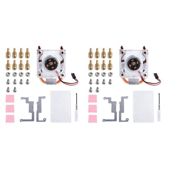 2X for Case with Ice Tower Cooler CPU Fan,with Fan Heat Sink Fan Glare RGB Fan Heat Pipe Tower