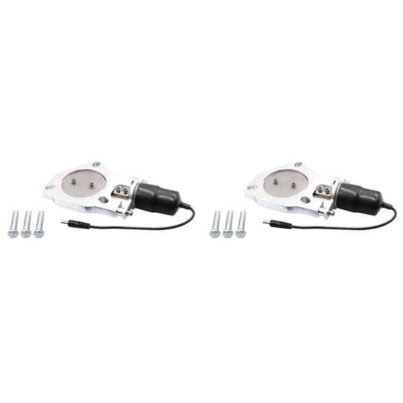 2X for Modified Aluminum Electric Control Valve Exhaust Pipe Tail Throat (Applicable to 3 Inches)