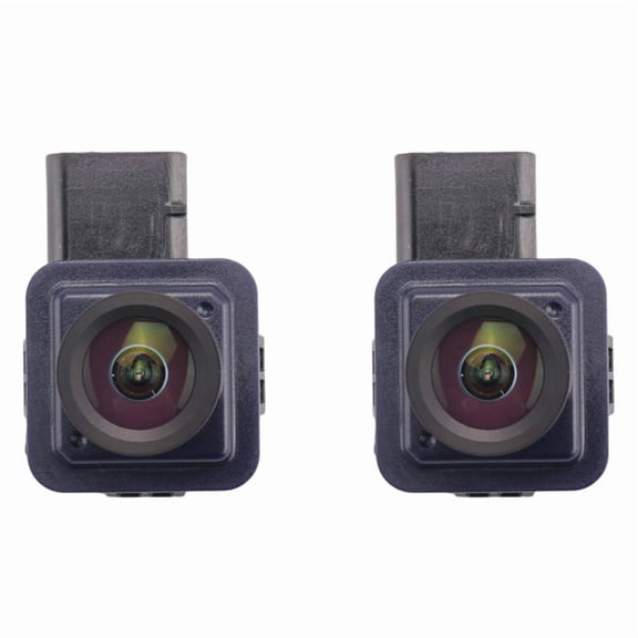 2X for Mondeo/FUSION 2013-2017 Rear View Camera Reverse Backup Parking Assist Camera DS7T-19G490-DB DS7T-19G490-AC,2 x Rear View Backup Camera,black