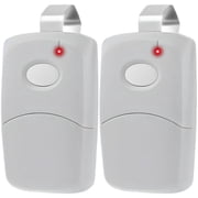 2X for Multicode Linear 308911, 10 dip Switch Gate Opener Remote 300MHz, Multi Code Garage Door Opener Remote, Garage Clicker Replacement
