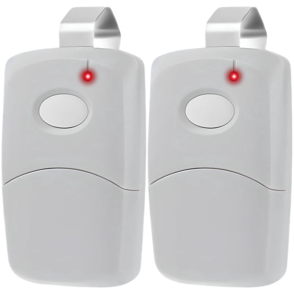 2X for Multicode Linear 308911, 10 dip Switch Gate Opener Remote 300MHz, Multi Code Garage Door Opener Remote, Garage Clicker Replacement