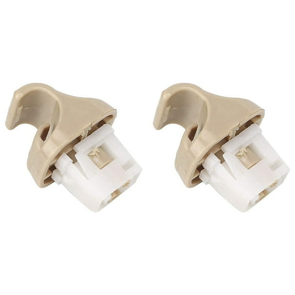 2X for New 2003-2007 SUN VISOR RETAINER CLIP - BEIGE INTERIOR