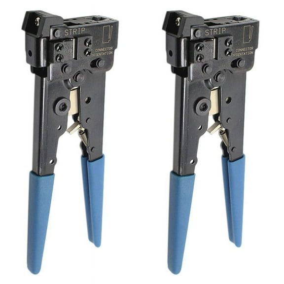 2X for RJ45 8P8C 8P LAN Ethernet Network Cable Cord Crimper Crimping Tool
