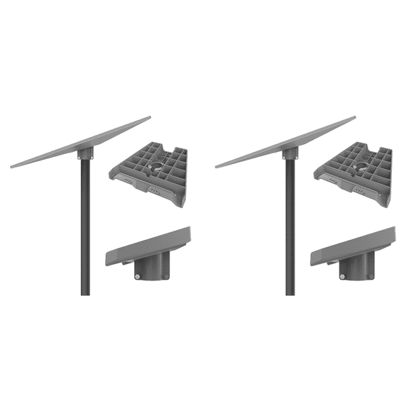 2X for Star Link Gen 3 Adapter Satellite Equipment Bracket Wall Mounted for Internet Satellite V3 Without Pole,2 x Satellite Equipment Bracket,Grey