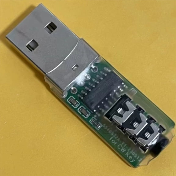 2X for VBand Morse USB Key Trainer Vband Mobile Phone Computer Connector Code Trainer Telegraph Trainer Key Connection