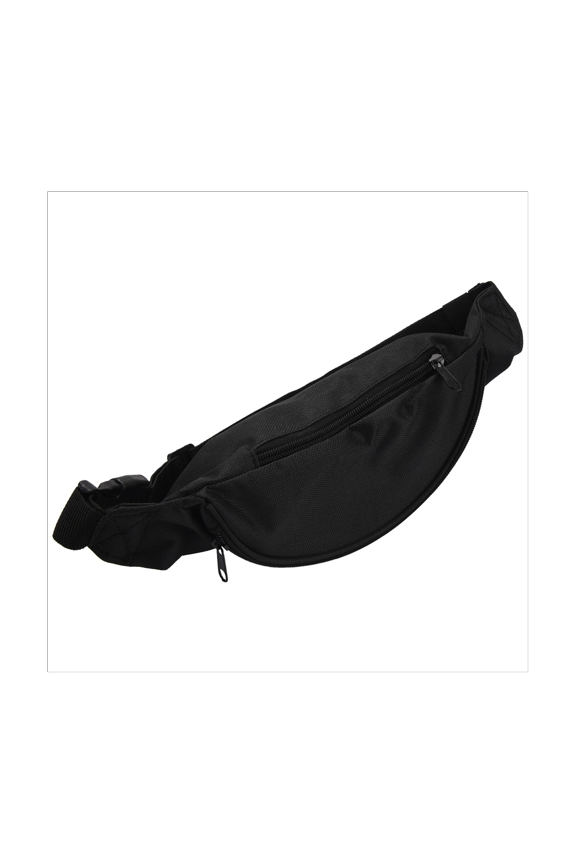 2X for Women Men Unisex Zipper Pouch Packs Black