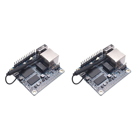 2X for Zero 512MB Development Board+Protective White Case ,H3 Core Open-Source Mini Single Board Set