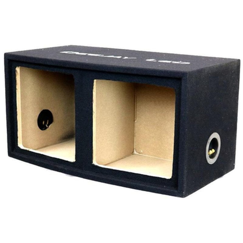 2X15ROUND Double 15 in. Vented Round Woofer Empty Car Speaker Box 2X15ROUND Double 15 in. Vented Round Woofer Empty Car Speaker Box