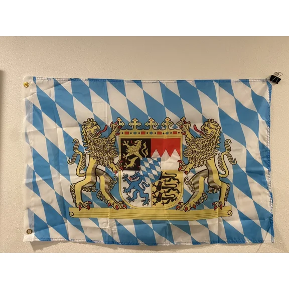 2X3 Bavaria Bavarian Freistaat Super Poly Flag 2'X3' Banner Z24