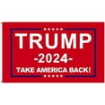 2X3 ft 2024 Donald Trump Take America Back Flag Red MAGA Patriot USA