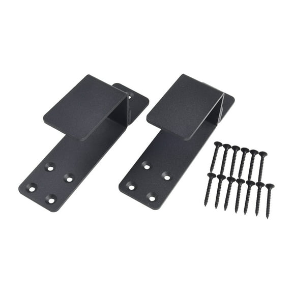 2X4 Door Barricade Brackets. Upgrade Door Barricade Security Bar Provide Home