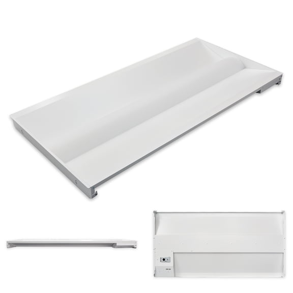 2X4 LED Troffer Light Fixture with 3CCT & Wattage Adjustable