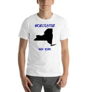 2XL Graffiti New York New York Short Sleeve Cotton T-Shirt By Undefined Gifts