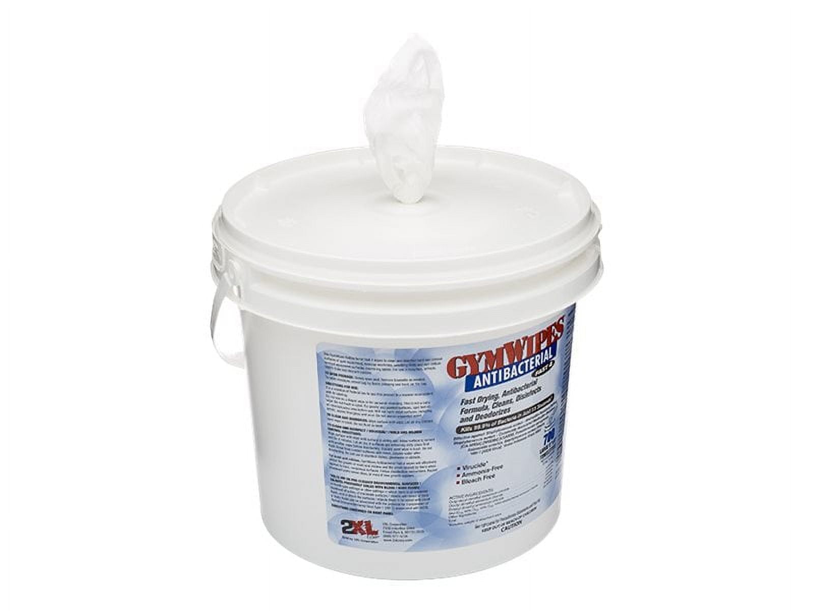 2XL GymWipes Antibacterial Fresh Scent Gym Wipes, 1400 count