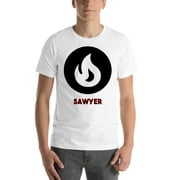 2XL Sawyer Fire Style Short Sleeve Cotton T-Shirt By Undefined Gifts