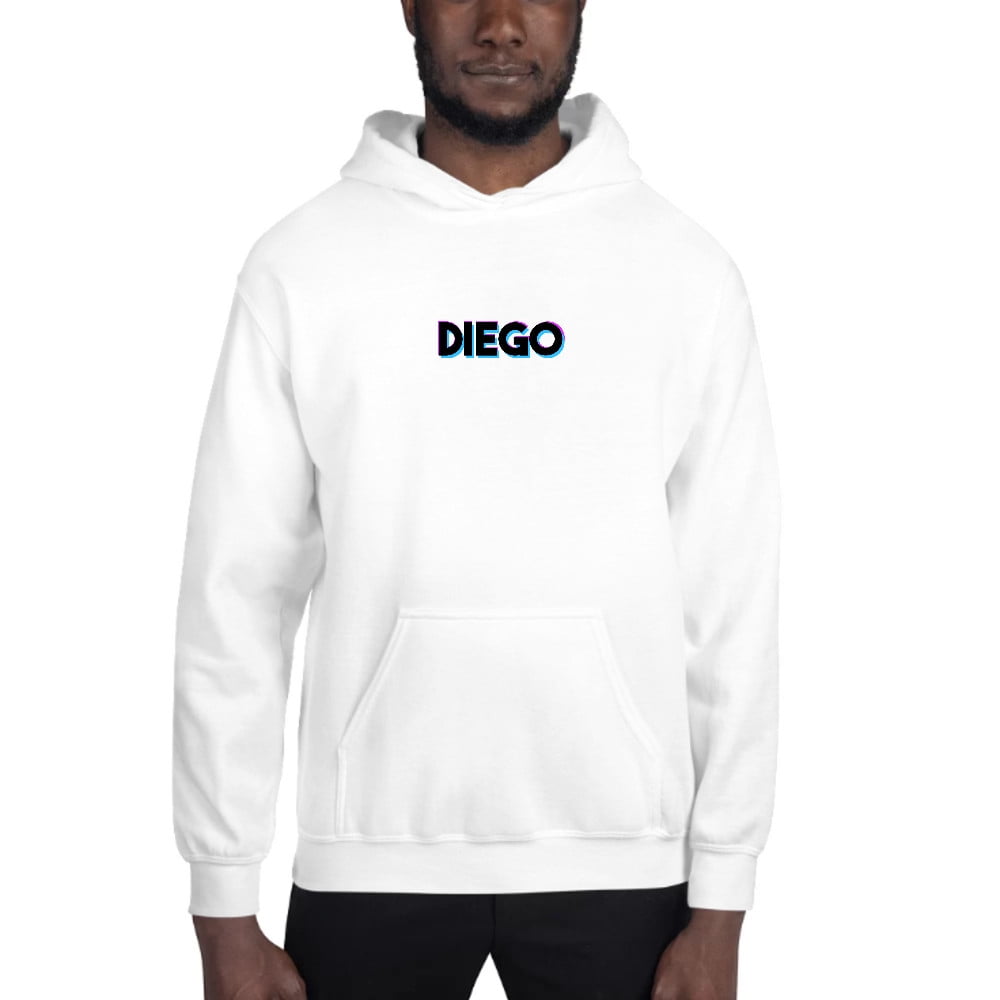 2XL Tri Color Diego Hoodie Pullover Sweatshirt By Undefined Gifts ...