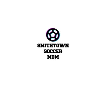 2XL Tri Icon Smithtown Soccer Mom Short Sleeve Cotton T-Shirt By Undefined Gifts