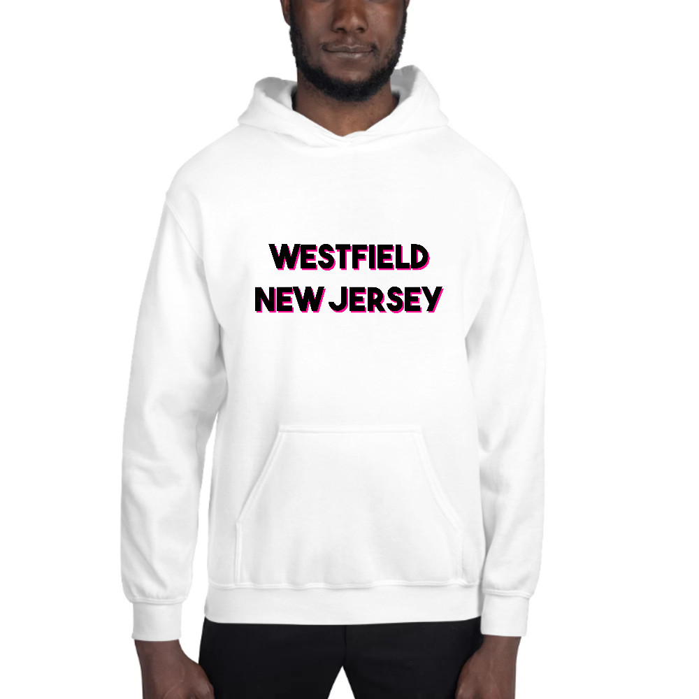 2XL Two Tone Westfield New Jersey Hoodie Pullover Sweatshirt By