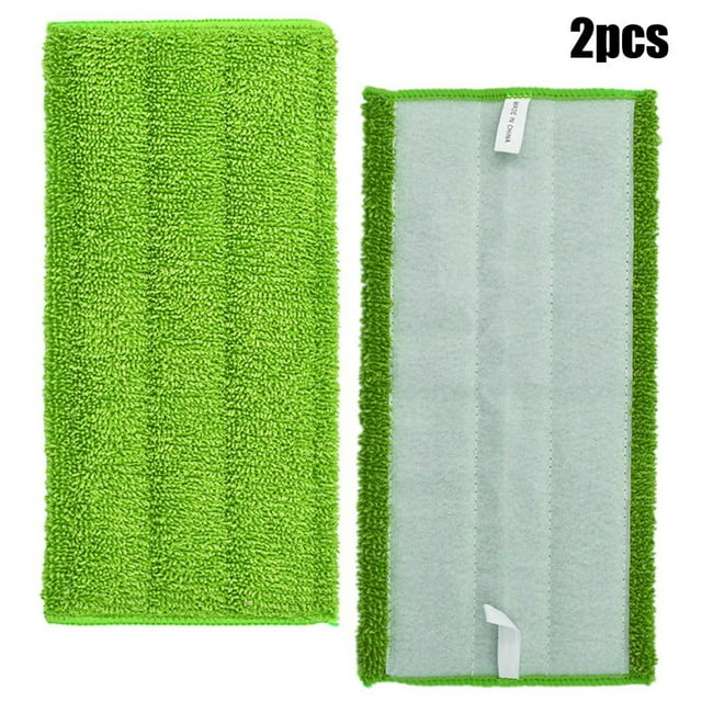 2XReusable Microfiber Mop Pads for Swiffer Wet Jet Pads For Wet And Dry