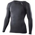 thumbnail image 1 of 2XU Men's Compression Long Sleeve Top Black/Black, 1 of 1