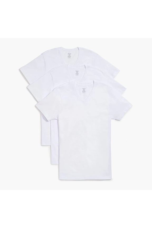 3pk 2(X)IST Mens Performance Cotton Quick Dry V-Neck T-Shirts