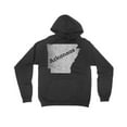 thumbnail image 1 of 2Xl / Black Arkansas Mens Sweatshirt Home State Hoodie, 1 of 3