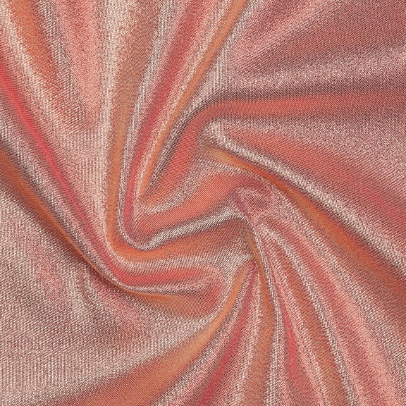 Hello Hobby 2 Yard Cut Shimmer Satin 89% Polyester 11% Metallic Solids Fabric, Red, 54" Wide for Sewing and Craft