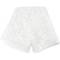 thumbnail image 1 of 2Yard Flower Lace Fabric Wedding Accessories 45.7" Wide White Edge Flower Lace Fabric Luxury Embroidery Lace Fabrics, 1 of 7