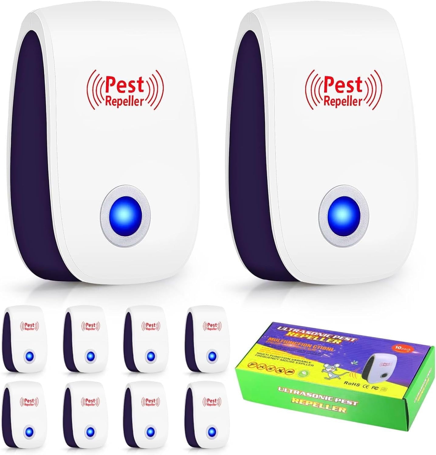 2Z Electric Ultrasonic  Mosquito Killer, Electronic Pest Repeller, Household Mouse, Fly and Bug Traps