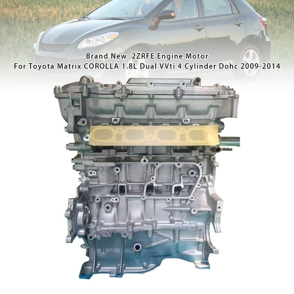 2ZRFE Engine Motor for Toyota Matrix COROLLA 1.8L Dual VVti 4 Cylinder