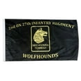thumbnail image 1 of 2but 27th IN. Flag 2nd BN 27th Infantry Regiment Wolfhounds banner US Army Military Flags Polyester 3x5 FT Indoor Outdoor Banner, 1 of 4