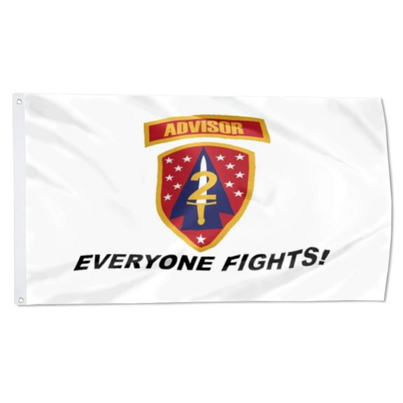 2but 2ND SFAB flag Advisor Everyone Fights flags Polyester 3x5 FT Indoor Outdoor Banner