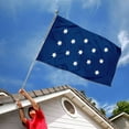 thumbnail image 1 of 2but George Washington's Headquarters Flag 1775 Flags Banner Home Yard Garden Decor 3x5Feet, 1 of 4