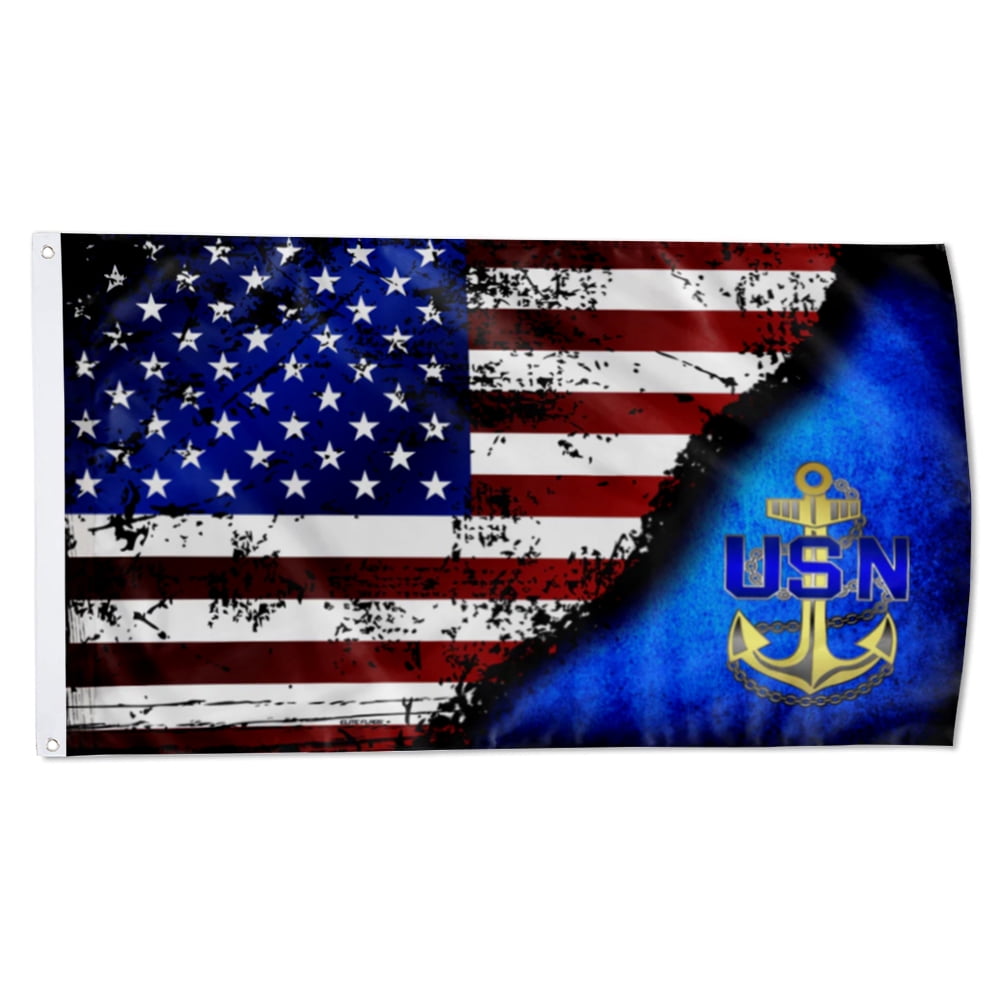 Figurine King & Country USN030 – U.S. Navy Stars & Stripes (54mm)