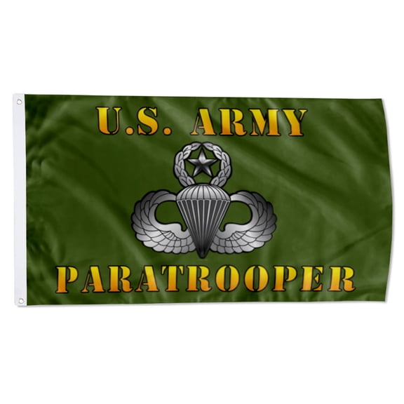 2but U.S. ARMY MASTER PARATROOPER OD flag US Army Military Flags Polyester 3x5 FT Indoor Outdoor Banner