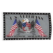 2but US Veterans Flag All Gave Some Some Gave All flags US Army Military banner Polyester 3x5 FT Indoor Outdoor