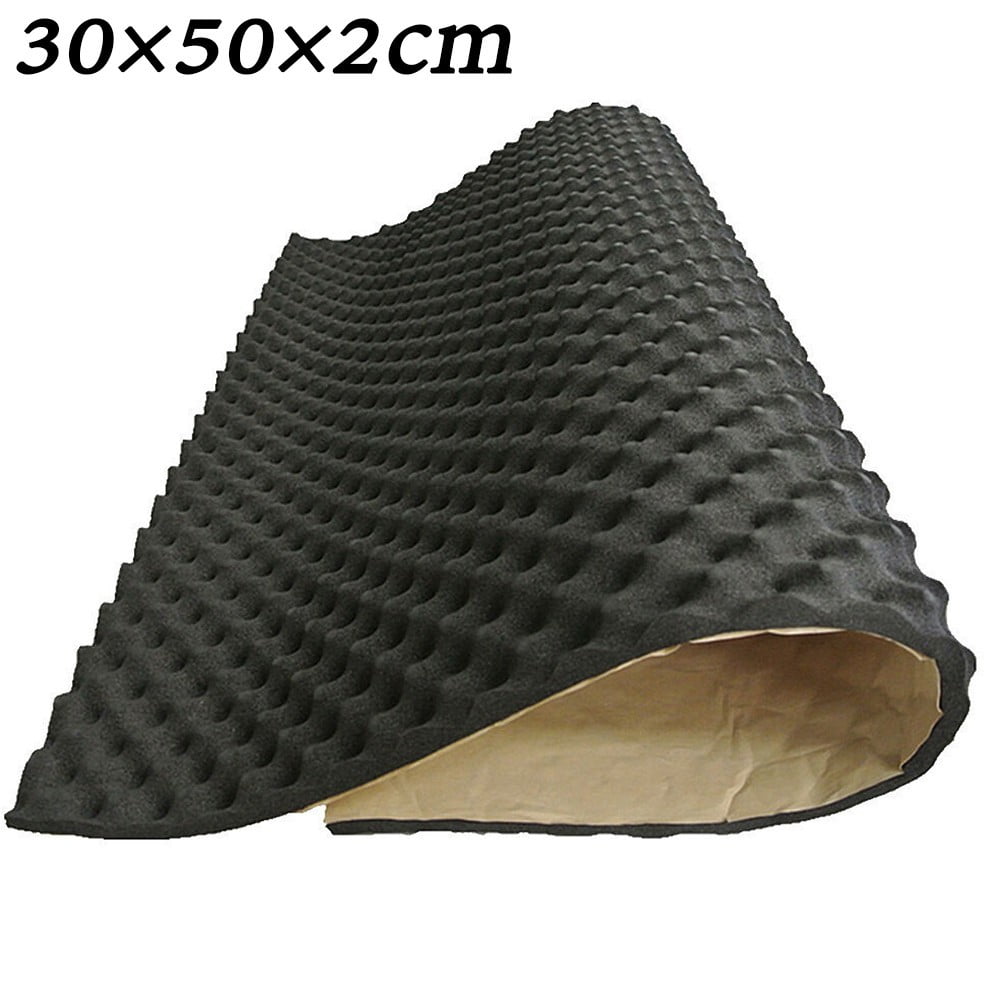 2cm Car Sound Deadener Noise Insulation Acoustic Dampening Foam Subwoofer Mat