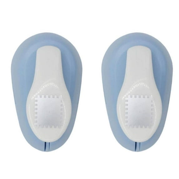 2cm Square Hole Punch – Stamp Shape Puncher, Lever-Action Craft Tool for DIY Handicrafts, Cardboard, Corrugated Paper(2pcs)
