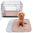 thumbnail image 1 of 2ct Paw Inspired Dog Crate Pads Mats size 29x18” for Use with 30” Kennel and Crate | Washable Waterproof Dog Pee Pads, 1 of 8