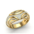 thumbnail image 1 of 2ct Round Cut Diamond Prong Modern Ladies Fancy Bridal Engagement Ring Solid 10K Gold J SI2, 1 of 3
