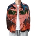 thumbnail image 1 of 2d Gorillaz Music Fashion Jacket Mens Windbreaker Coat Lightweight Zipper Clothes Streetwear Bomber Outerwear Jackets, 1 of 7