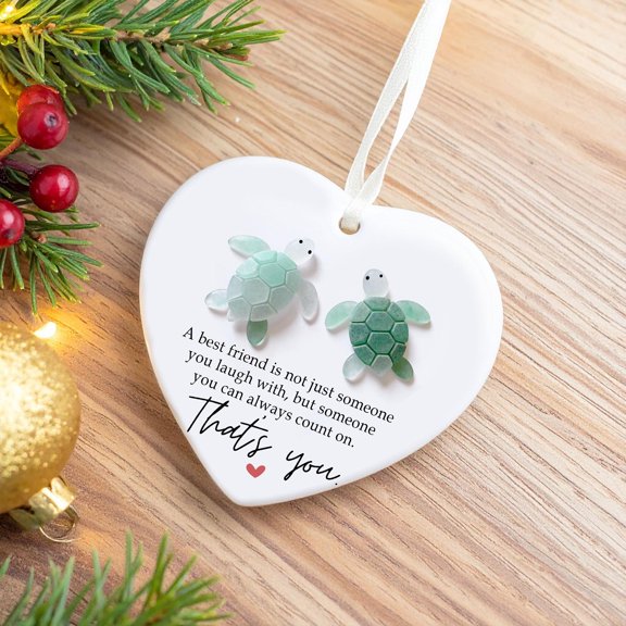 2d Turtle Friendship Pendant