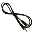 thumbnail image 1 of 2ft 3.5mm SLIM MONO TS (2 conductor) Male to Male Audio Cable, 1 of 2