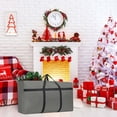 thumbnail image 1 of 2ft/3ft/4ft Christmas Tree Storage Bag, Heavy Duty Extra Large Artificial Christmas Tree Bag with Reinforced Handles and Dual Zippers Wide Opening, 1 of 4