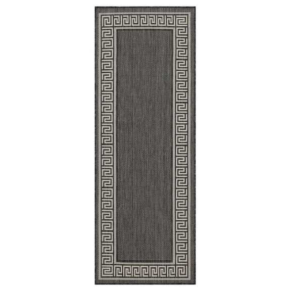 2ft7in x 7ft3in Indoor/Outdoor Runner Area Rug for Kitchen,Entry,Front Door Mat