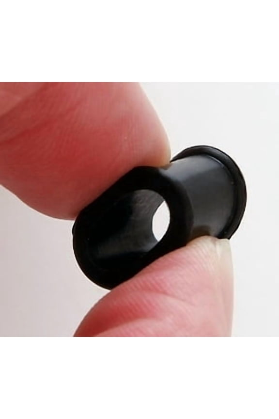 2g Clear Screw PLUGS ear gauges stretching tunnels -PAIR