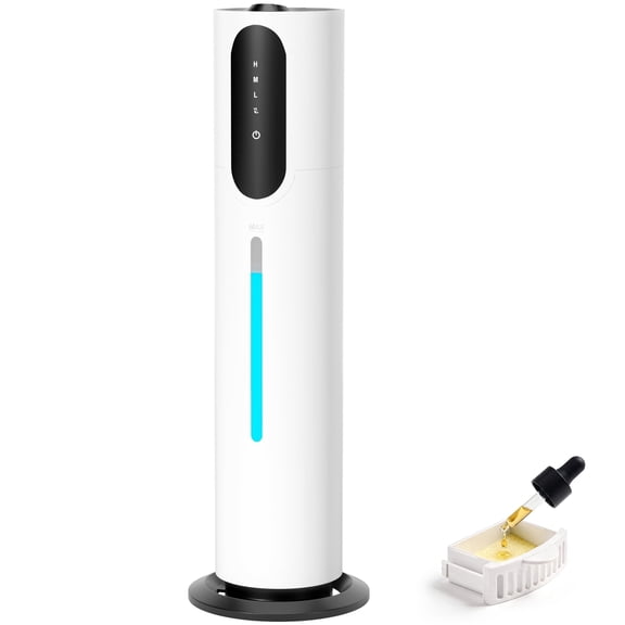 Silent Humidifier Suitable for Bedroom Large Room, 2gal/7.5L 3-Speed Ultrasonic Cool Mist Humidifier, Purification and filtration function, Aroma diffuser boxSuitable for Indoor