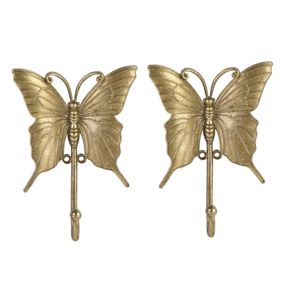 2golderfly Metal Hooks Garden Theme Key Holders Enchanted Fairytentryway Decor