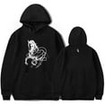 thumbnail image 1 of 2hollis Black Horse Hoodie Sweatshirt Streetwear Women Men Winter Pullovers, 1 of 3